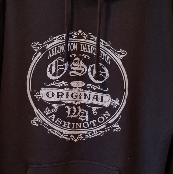 Oso (Arlington/Darrington) WA Hoodie Sweatshirt - Picture 7 of 7